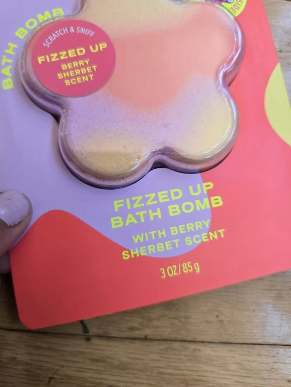 DAISE | Zuru Mini Brands Fizzy Bath Bomb Berry Sherbet Flower Shaped NWT